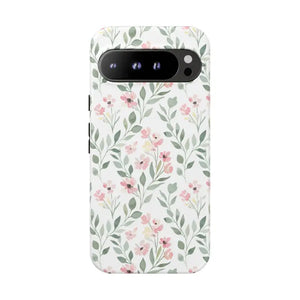 Phone Case - Floral Vine Tough - Pink Botanical Protection - Dipaliz Google Pixel 9 Pro Xl / Matte