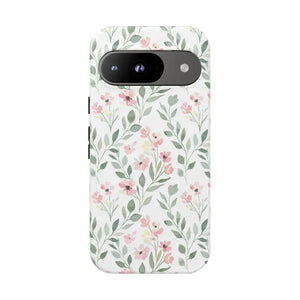 Phone Case - Floral Vine Tough - Pink Botanical Protection - Dipaliz Google Pixel 9 / Matte