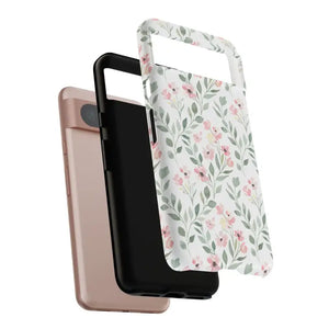 Phone Case - Floral Vine Tough - Pink Botanical Protection - Dipaliz