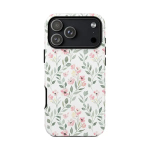 Phone Case - Floral Vine Tough - Pink Botanical Protection - Dipaliz Iphone 17 Pro Max / Matte