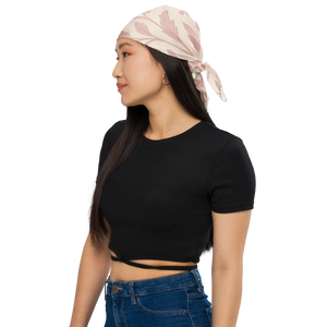 Bold Floral Print Bandana - Eco Friendly Vines - Dipaliz - Bandanas & Headties