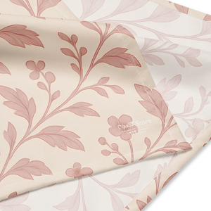 Bold Floral Print Bandana - Eco Friendly Vines - Dipaliz - Bandanas & Headties