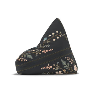 Bean Bag Chair – Stunning Floral Vines - Dipaliz - Slipcovers