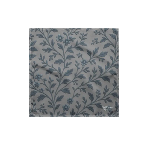 Floral Vines All-over Print Bandana Greyish Blue Upf50 - Dipaliz - s - Bandanas & Headties
