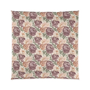 Floral Vintage Comforter English Cottage Style - Dipaliz - 88’’ × - Quilts & Comforters