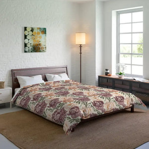 Floral Vintage Comforter English Cottage Style - Dipaliz - Quilts & Comforters