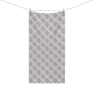 Floral Vintage Cotton Towel – Rose Beach - Dipaliz - Towels