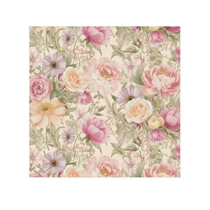 Vintage Face Towel – Pink Rose Cotton - Dipaliz - Hand Towels
