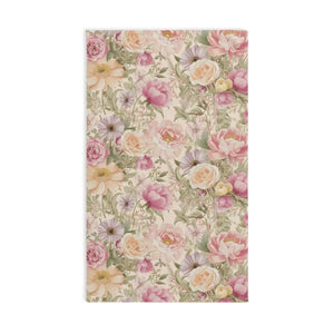 Rose Hand Towel – Organic Cotton Floral - Dipaliz - Towels