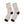 Floral Vintage Rose Mid-length Socks, Pastel Garden Pattern