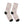 Floral Vintage Rose Mid-length Socks, Pastel Garden Pattern