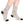 Floral Vintage Rose Mid-length Socks, Pastel Garden Pattern