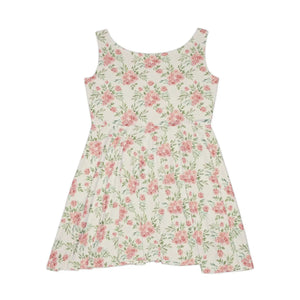 Floral Vintage Rose Skater Dress Garden Party Dipaliz - Dresses