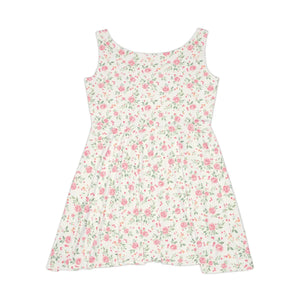 Floral Vintage Skater Dress – Breezy Casual - Dipaliz - Dresses - s