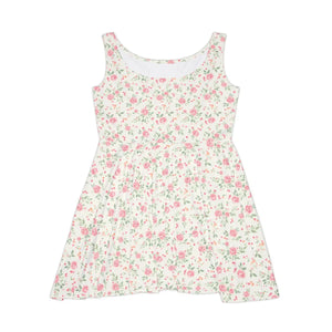 Floral Vintage Skater Dress – Breezy Casual - Dipaliz - Dresses - s