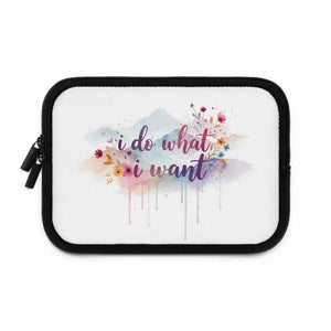 Personalized Laptop Sleeve - Bold Protection on the Go - Dipaliz - Black / 7’’