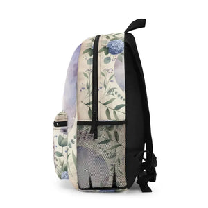 Floral Watercolor Backpack - Travel Essential for Nature Lovers - Dipaliz - one Size - Backpacks