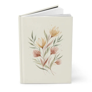 Floral Watercolor Hardcover - Botanical Notebook - Dipaliz - Journals
