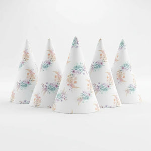 Watercolor Napkin Set – Pastel Floral Cotton - Dipaliz - Cloth Napkins