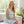 Floral Watercolor Skater Dress – Pastel Blue - Dipaliz - Dresses