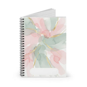 Floral Watercolor Spiral Notebook – 6x8 Journal - Dipaliz - Journals