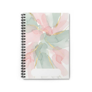 Floral Watercolor Spiral Notebook – 6x8 Journal - Dipaliz - Journals