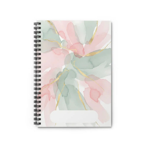 Floral Watercolor Spiral Notebook – 6x8 Journal - Dipaliz - Journals