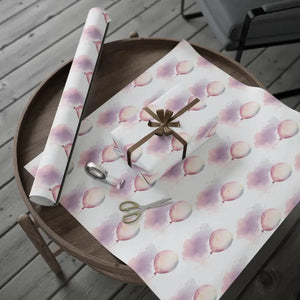 Watercolor Wrapping Paper Floral Romance Design Dipaliz