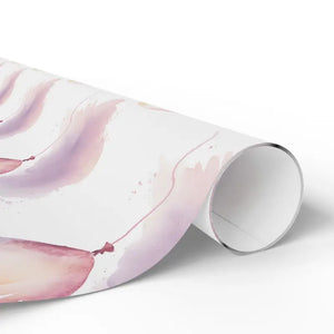 Watercolor Wrapping Paper Floral Romance Design Dipaliz