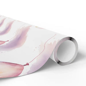 Watercolor Wrapping Paper Floral Romance Design Dipaliz