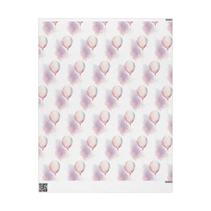 Watercolor Wrapping Paper Floral Romance Design Dipaliz - 30’’ x 36’’ / Matte