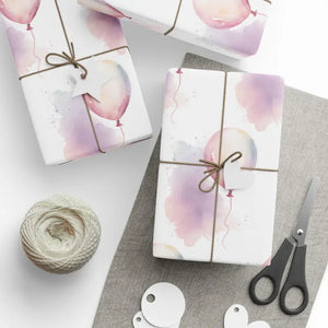 Watercolor Wrapping Paper Floral Romance Design Dipaliz