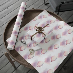 Watercolor Wrapping Paper Floral Romance Design Dipaliz