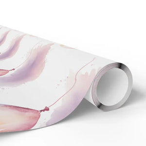 Watercolor Wrapping Paper Floral Romance Design Dipaliz