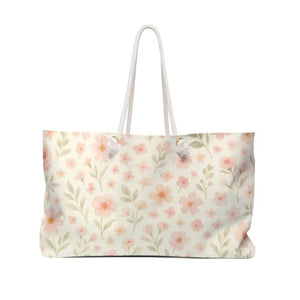 Premium Floral Weekender Tote - Lightweight Garden Style - Dipaliz - 24’’ × 13’’ - Bags