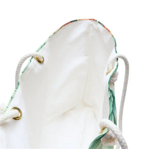 Vibrant Floral Weekender Tote Bag Durable Fabric - Dipaliz - 24’’ × 13’’ - Bags