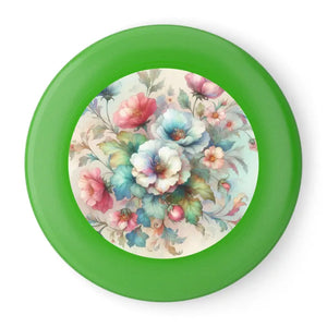 Floral Frisbee Ultimate Outdoor Games Fun Flying Disc - Dipaliz - Green / 10.9’’ - Discs