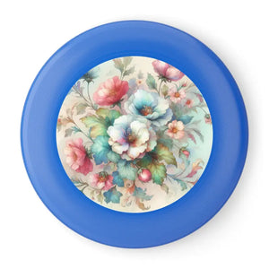 Floral Frisbee Ultimate Outdoor Games Fun Flying Disc - Dipaliz - Blue / 10.9’’ - Discs