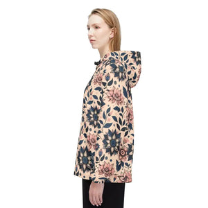 Floral Windbreaker Jacket - Bold Rainy Day Style - Dipaliz - Windbreakers