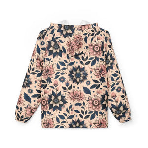 Floral Windbreaker Jacket - Bold Rainy Day Style - Dipaliz - Windbreakers