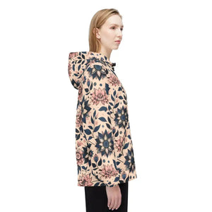 Floral Windbreaker Jacket - Bold Rainy Day Style - Dipaliz - Windbreakers
