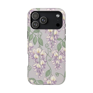 Floral Wisteria Magnetic Impact-resistant Phone Case - Mobile Cases