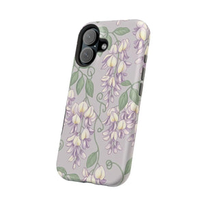 Floral Wisteria Magnetic Impact-resistant Phone Case - Mobile Cases