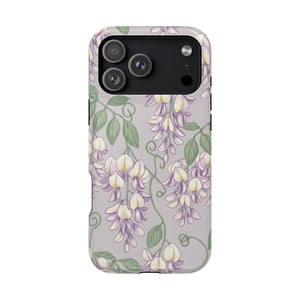 Floral Wisteria Magnetic Impact-resistant Phone Case - Mobile Cases
