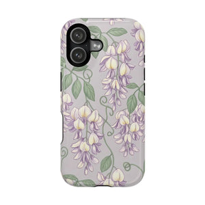 Floral Wisteria Magnetic Impact-resistant Phone Case - Mobile Cases