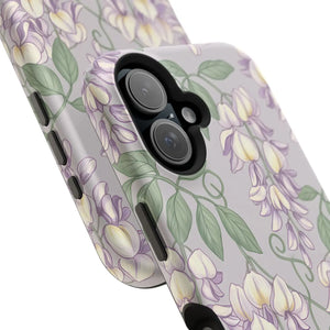 Floral Wisteria Magnetic Impact-resistant Phone Case - Mobile Cases