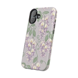 Floral Wisteria Magnetic Impact-resistant Phone Case - Mobile Cases