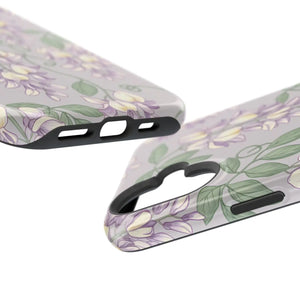 Floral Wisteria Magnetic Impact-resistant Phone Case - Mobile Cases