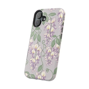Floral Wisteria Magnetic Impact-resistant Phone Case - Mobile Cases