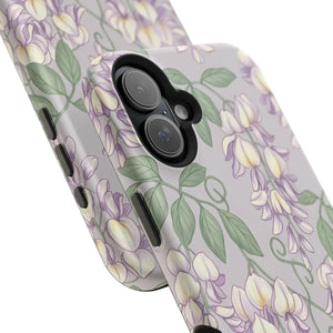 Floral Wisteria Magnetic Impact-resistant Phone Case - Mobile Cases